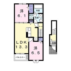 アルカンシエルの物件間取画像